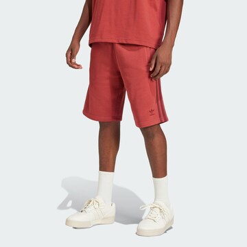regular Pantaloni 'Adicolor' di ADIDAS ORIGINALS in rosso: frontale