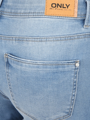 Only Petite Skinny Jeans 'WAUW' in Blauw