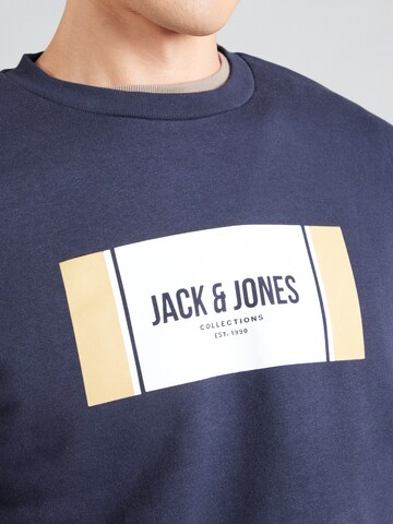 JACK & JONES Sweatshirt 'JJHAYATO' i blå