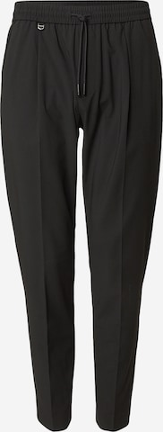 ANTONY MORATO Bukser med lægfolder i sort: forside