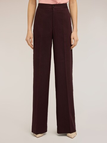 Wide Leg Pantalon MOTIVI en rouge