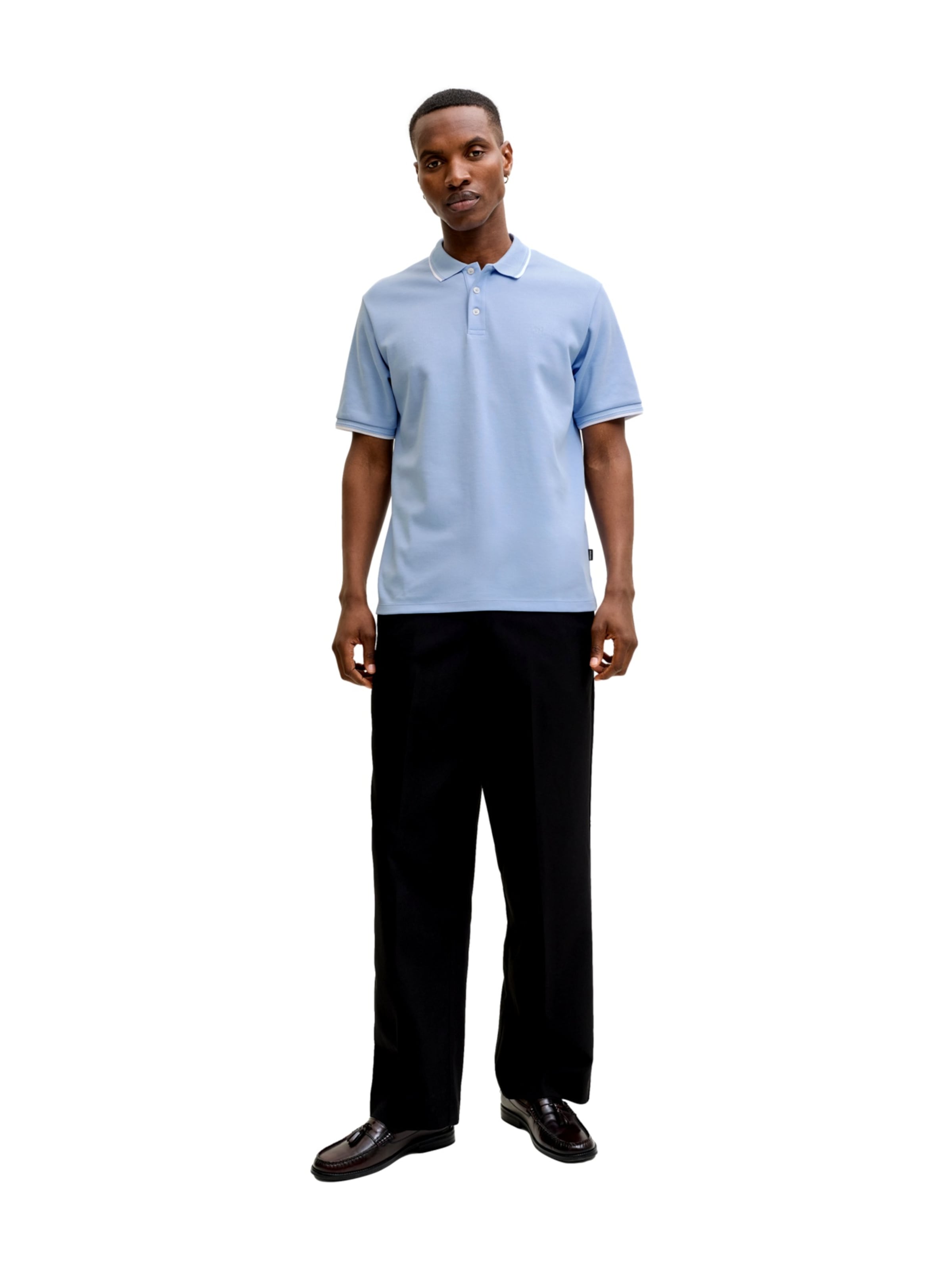 Jack & Jones Premium Shirt 'JPRBLAETHAN' in Blue