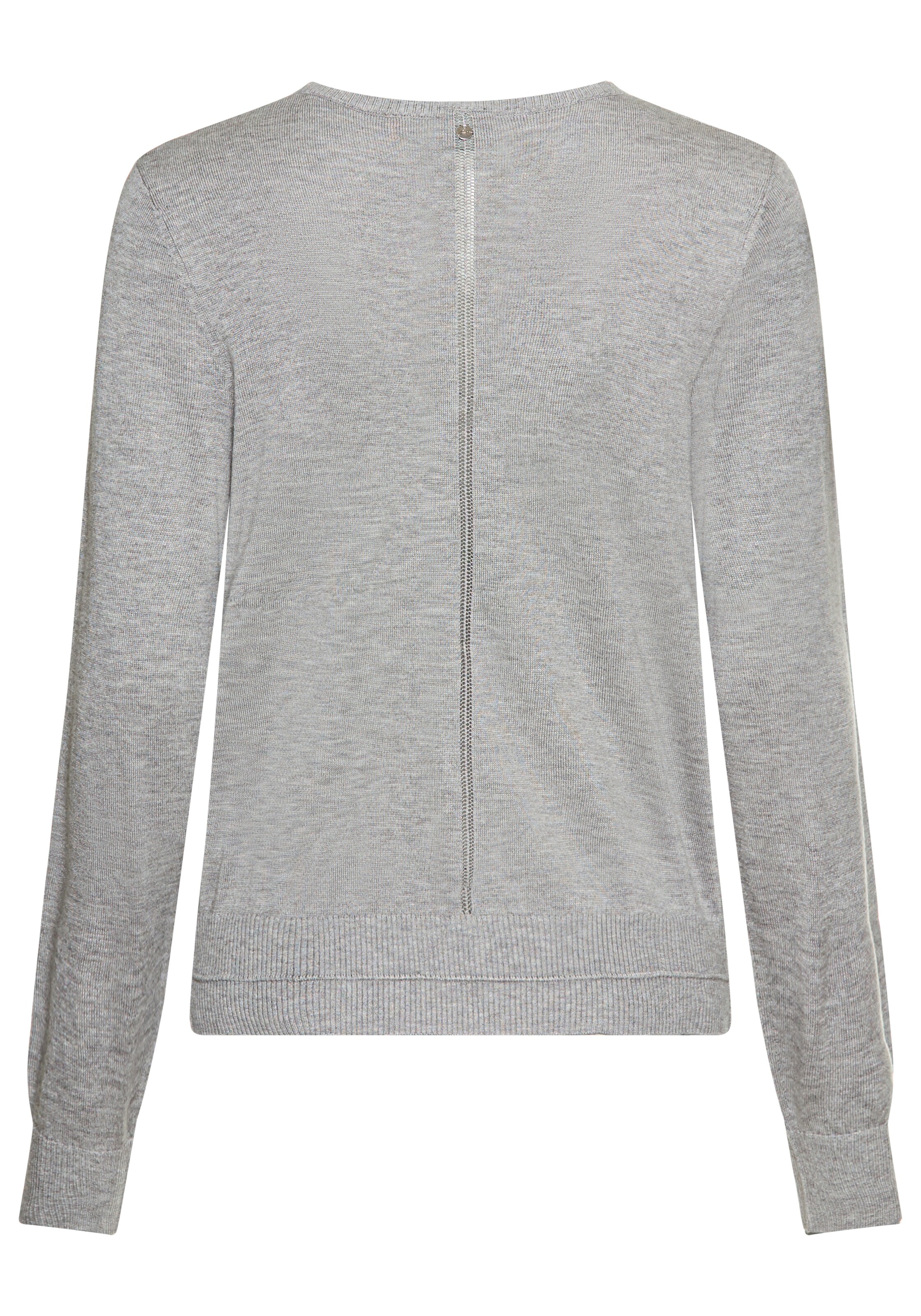BOSS Strickjacke in Grau
