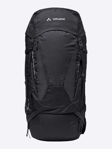 VAUDE Sports Backpack 'Asymmetric' in Black: front