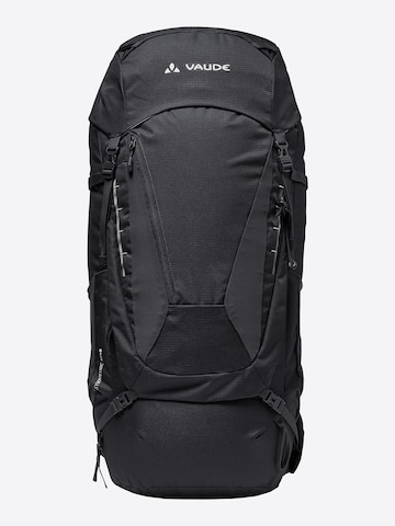VAUDE Sports Backpack 'Asymmetric' in Black: front