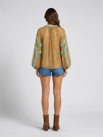 Camicia da donna 'Blouse Romeo' di Miss June in arancione