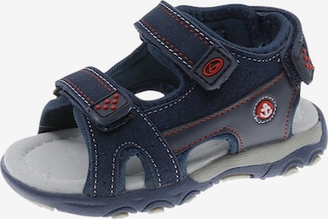 Calzatura aperta 'Casual Sandal' di Beppi in blu: frontale