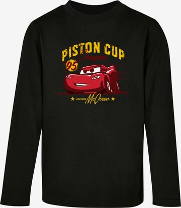 T-Shirt 'Cars - Piston Cup Champion' ABSOLUTE CULT en noir : devant