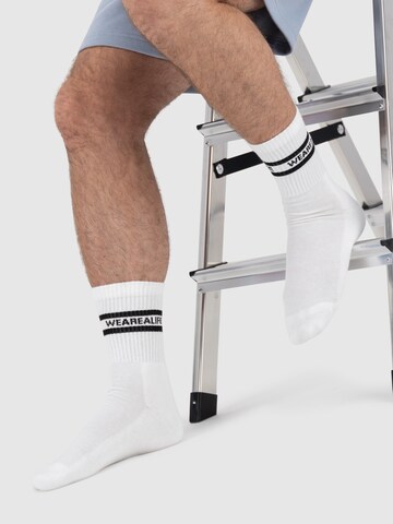 Calzino 'AKDennis' di alife & kickin in bianco