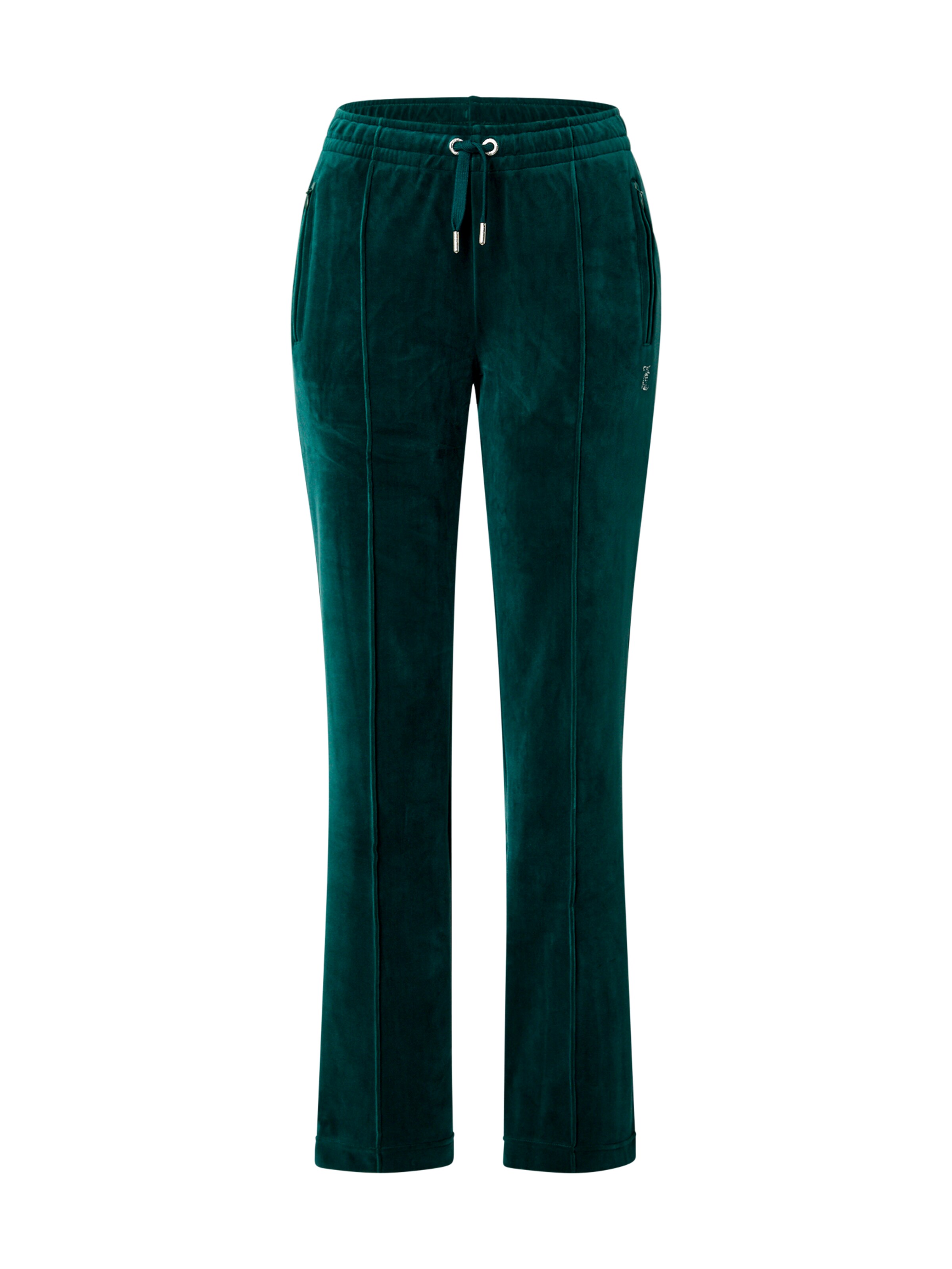 Pantalon 'Tina' Juicy Couture en vert : devant