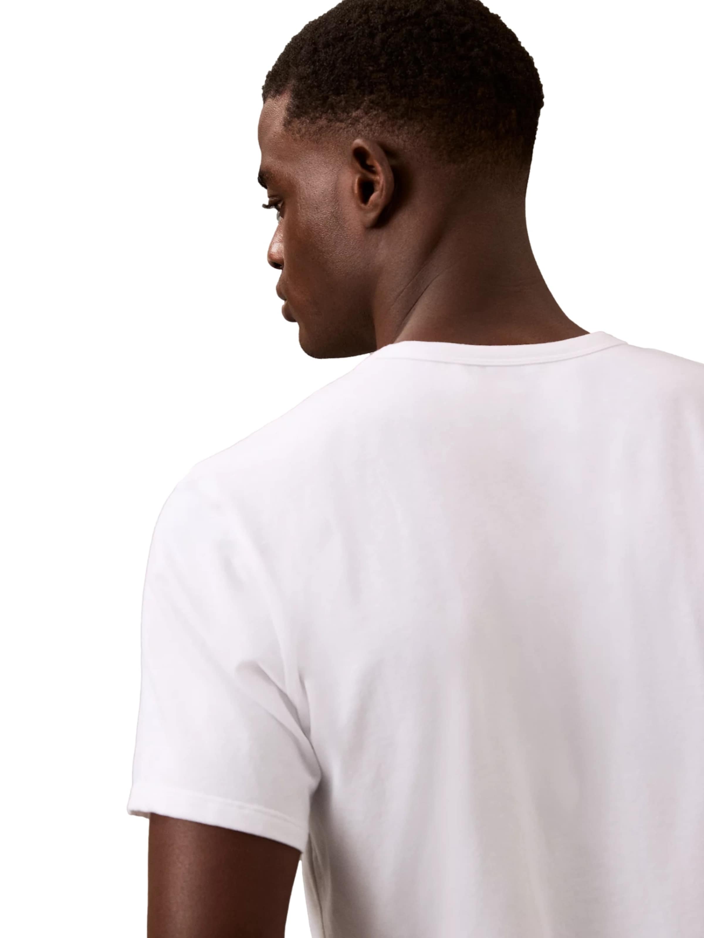 T-Shirt Calvin Klein en blanc