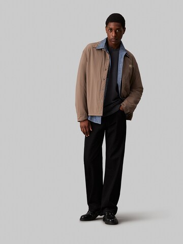 Veste mi-saison Calvin Klein Jeans en marron