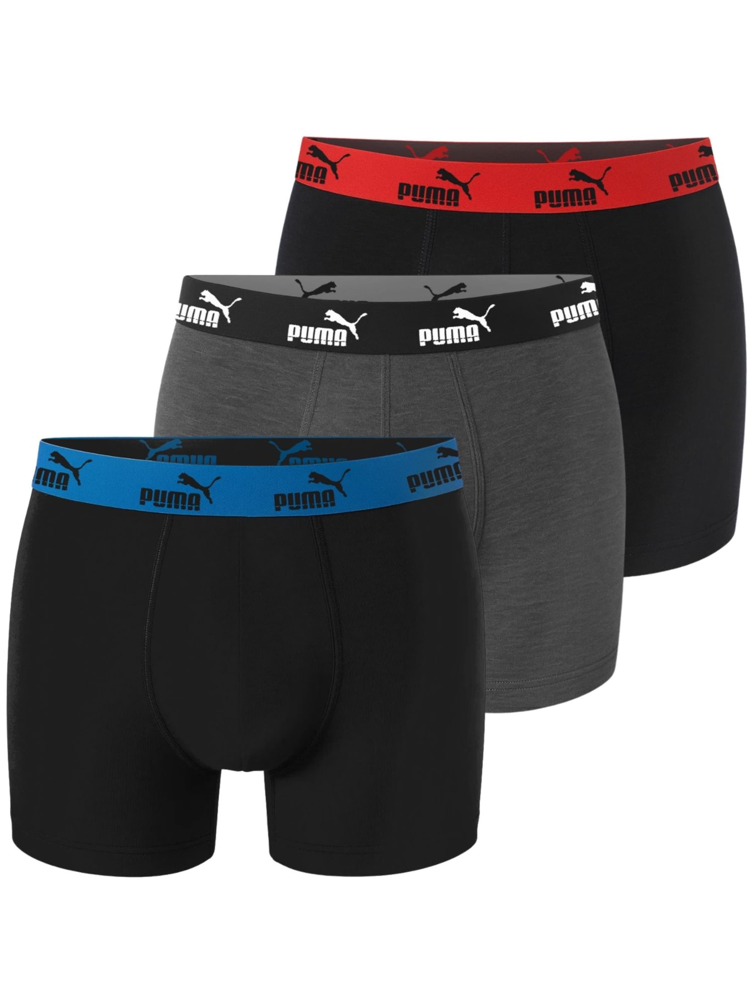 PUMA Boxershorts in de kleur Gemengde kleuren, Productweergave