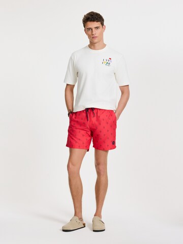 Shiwi - Bermudas 'Mike' en rojo