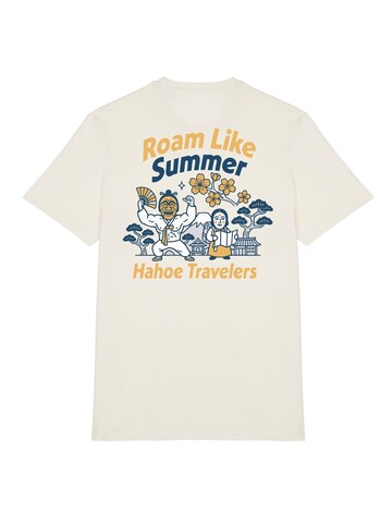 RoamLikeSummer Shirt 'Hahoe Travelers' in Beige