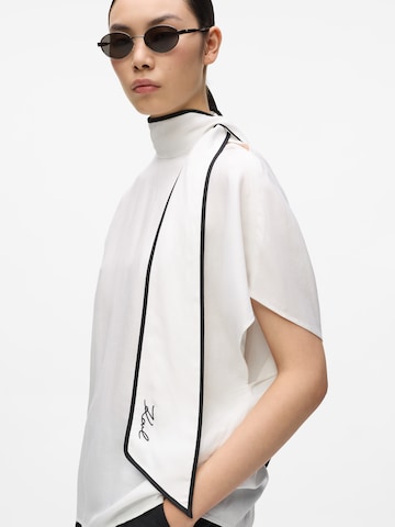 Chemisier Karl Lagerfeld en blanc