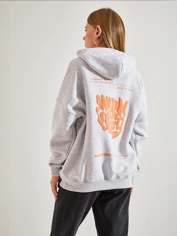 Bianco Lucci Sweatshirt in Grijs