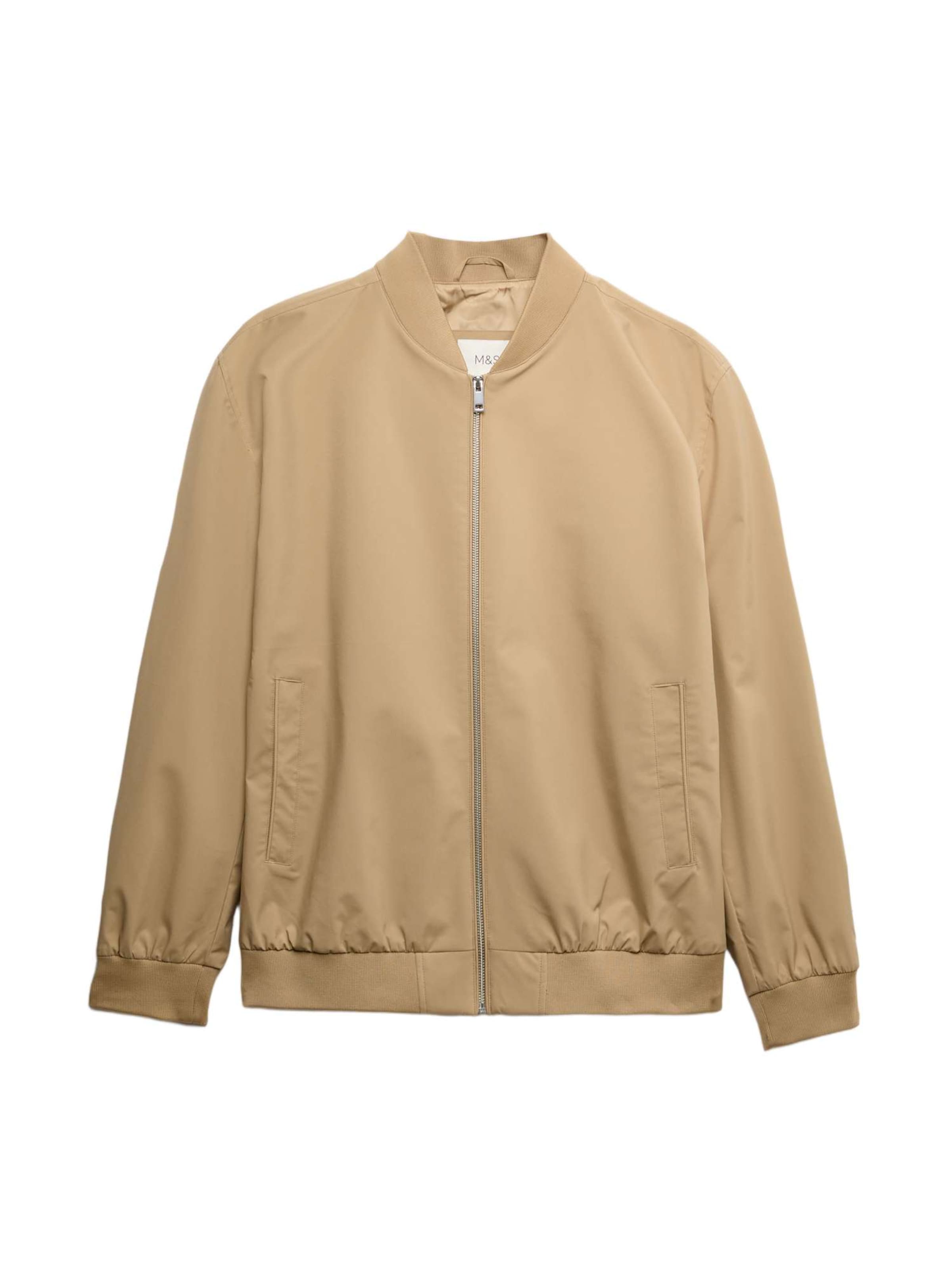 Marks & Spencer Übergangsjacke in Beige: Vorderseite