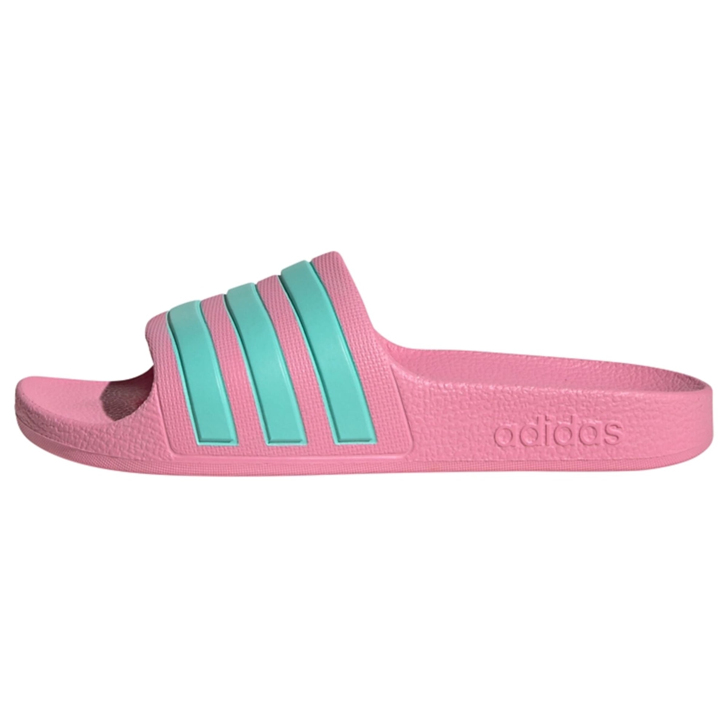 Claquettes / Tongs ' Aqua adilette ' ADIDAS SPORTSWEAR en rose : devant