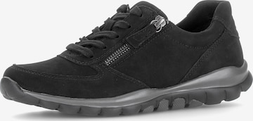 GABOR Lace-Up Shoes in Black: front
