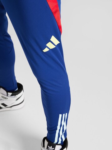 Slimfit Pantaloni sportivi 'Spain Tiro 24' di ADIDAS PERFORMANCE in blu