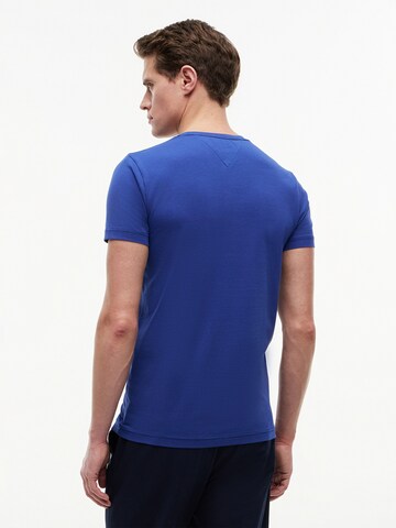 TOMMY HILFIGER Slim fit Μπλουζάκι σε μπλε