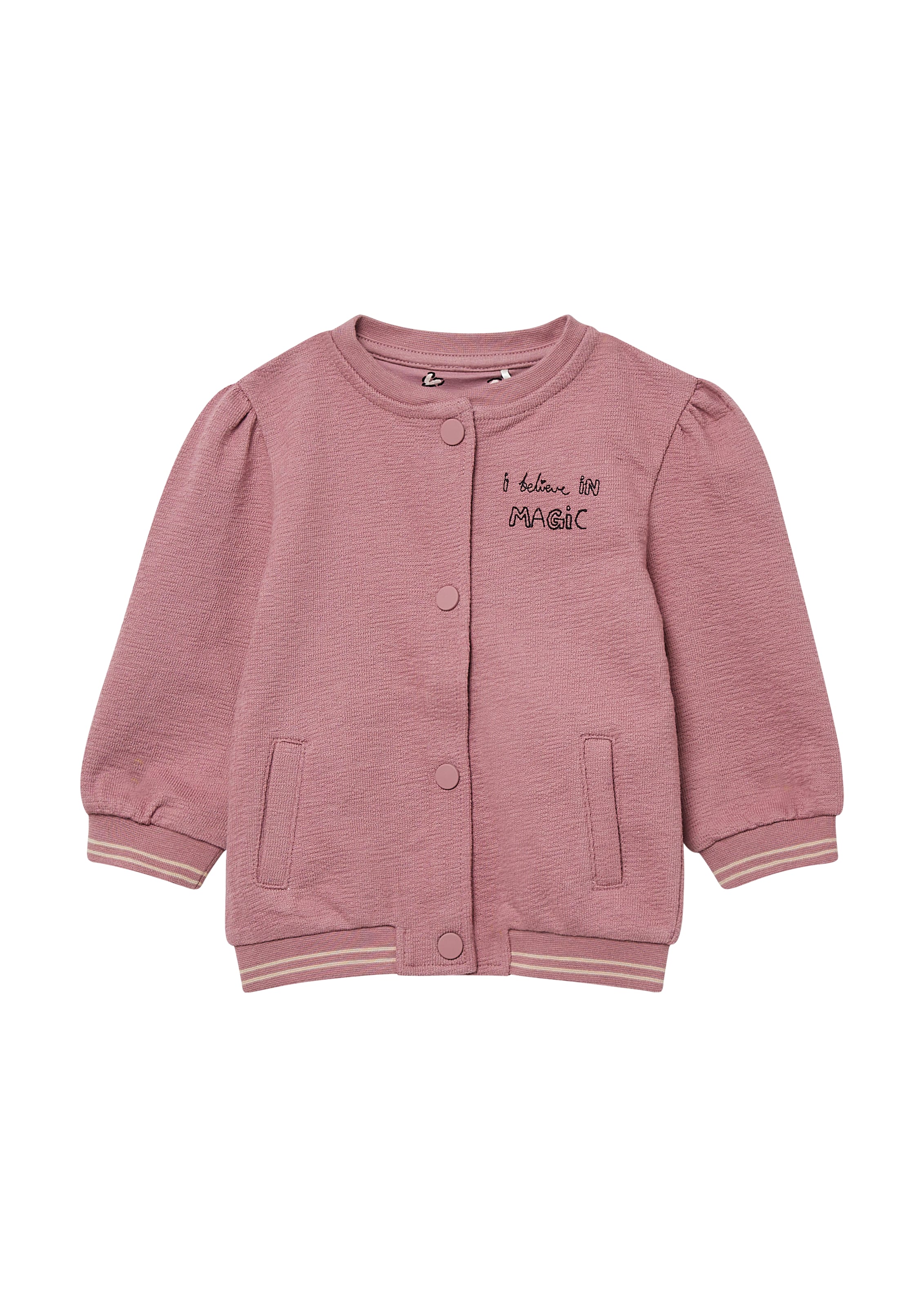 Veste de survêtement s.Oliver en rose : devant