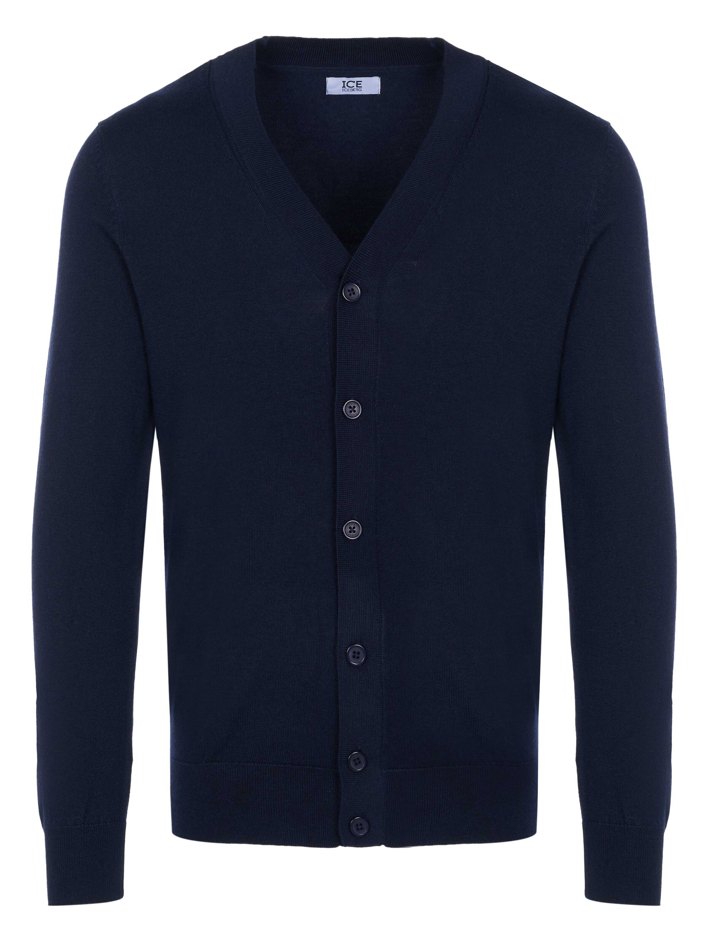 Giacchetta 'Iceberg Pullover' di ICEBERG in blu: frontale