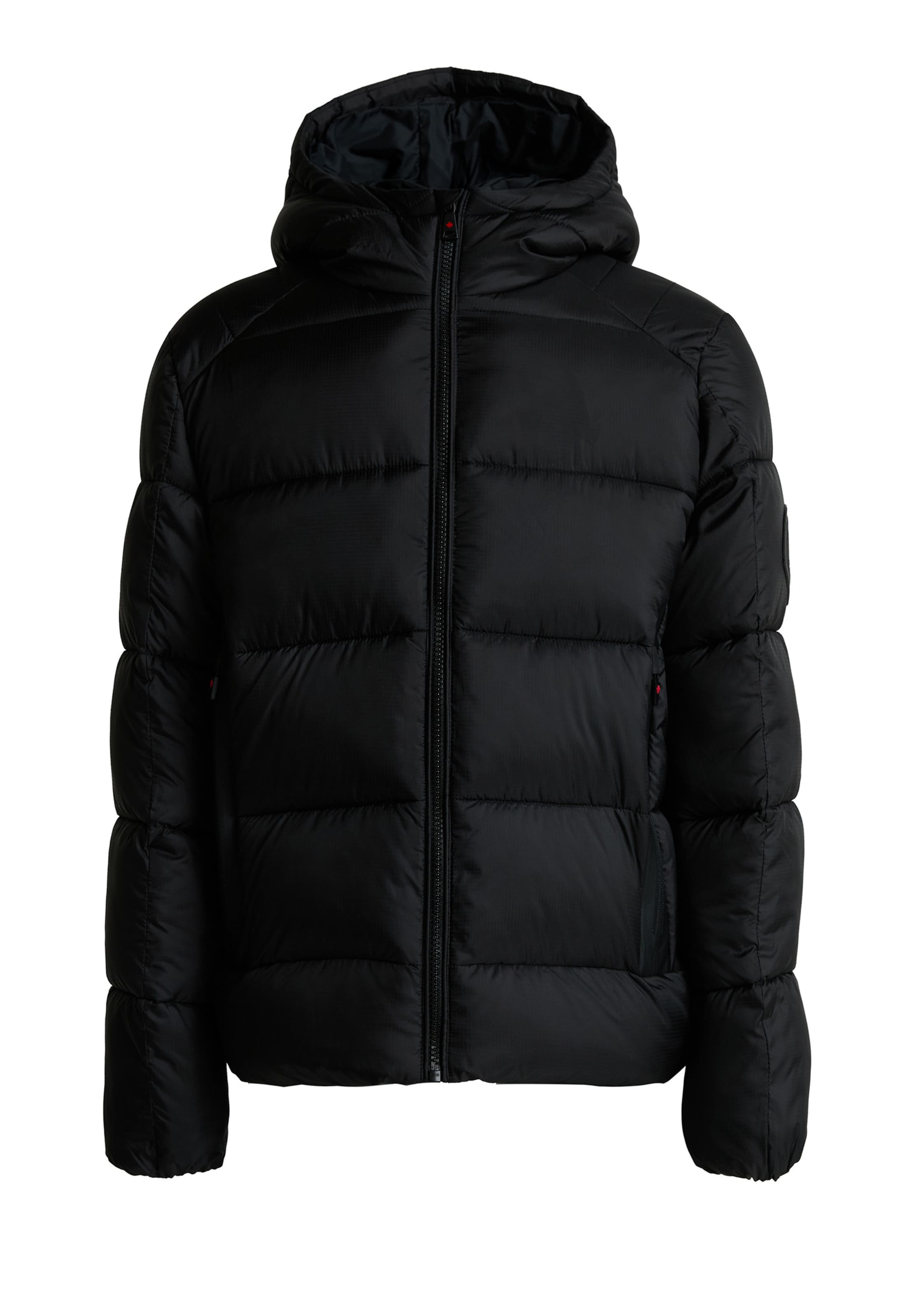Zavetti Canada Between-Season Jacket 'Valetto' in Black: front