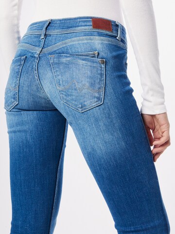 Coupe slim Jean 'Saturn' Pepe Jeans en bleu