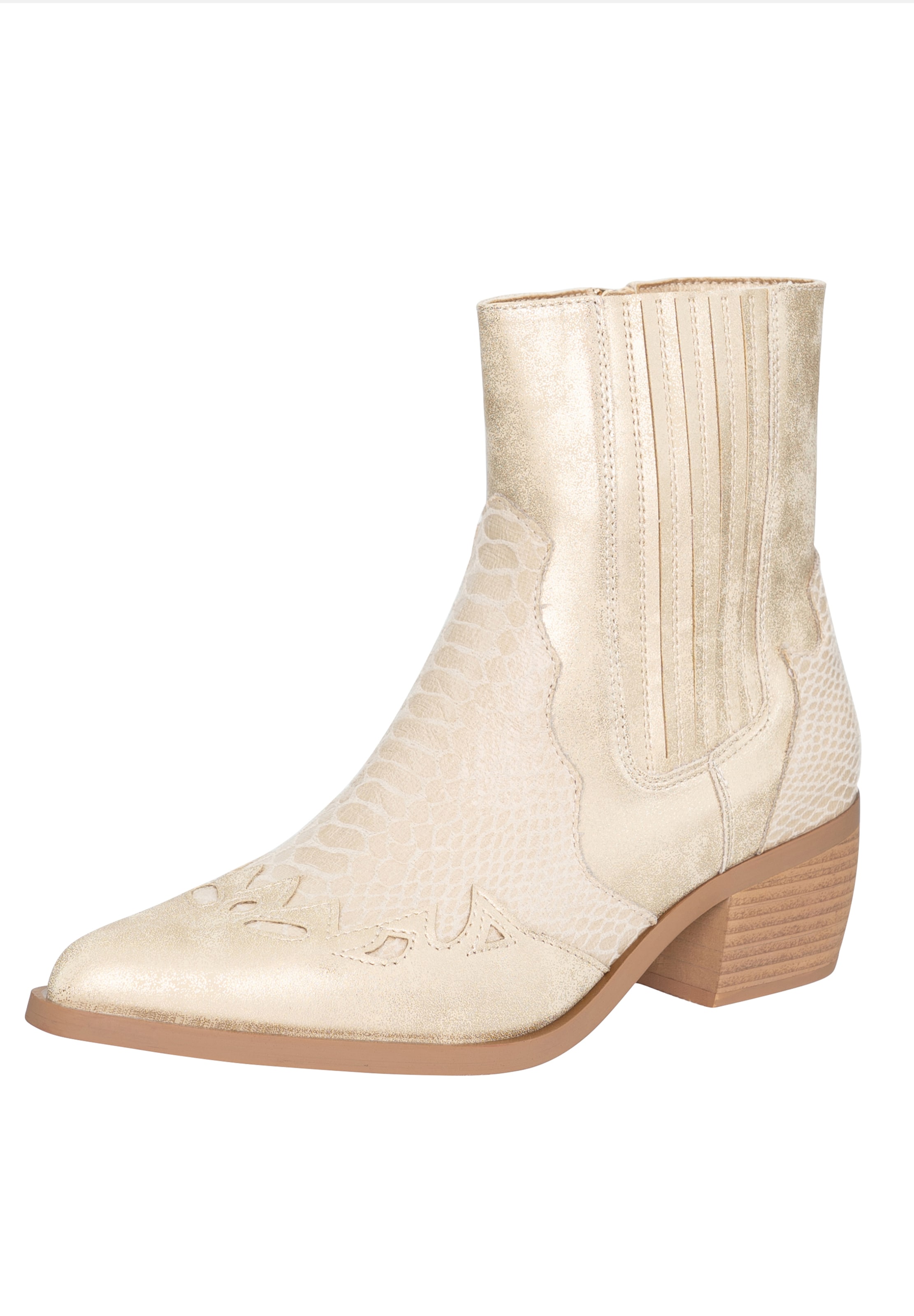 Salinyang Støvletter i guld: forside