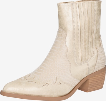 Salinyang Støvletter i guld: forside