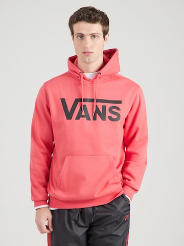 VANS - Sudadera 'Classic' en rojo: frente