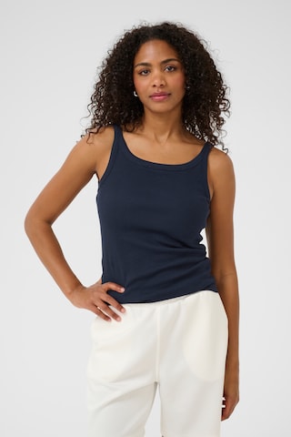 Kaffe Top 'KAcarna' in Blue: front