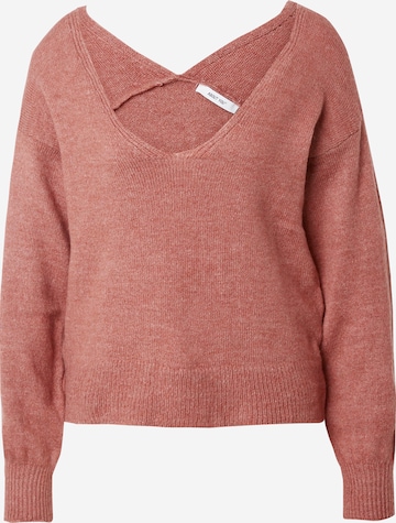 ABOUT YOU Sweater 'Sunny' in Pink: front