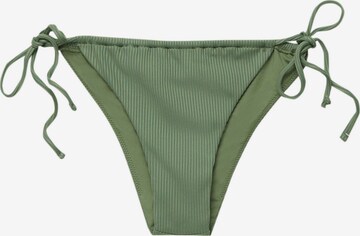 Pull&Bear Bikinové nohavičky - Zelená: predná strana