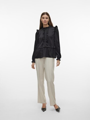 VERO MODA Bluse i sort