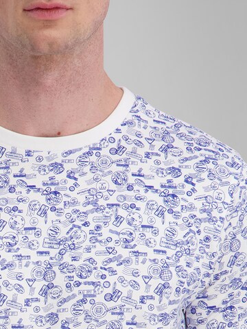 TIMEZONE Shirt 'Print' in White