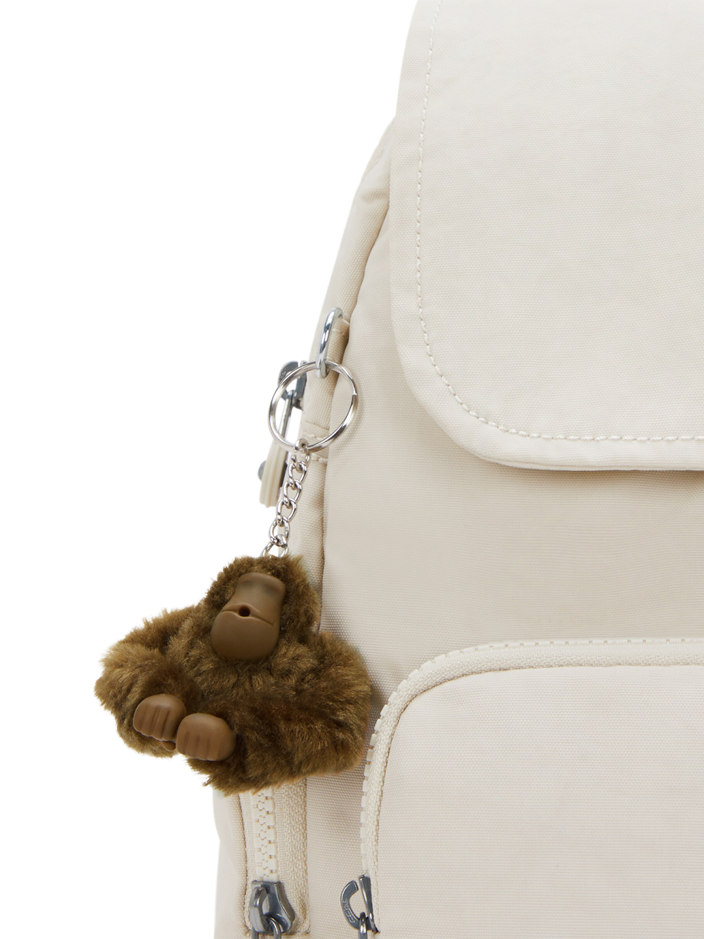 KIPLING - Mochila 'City' em bege