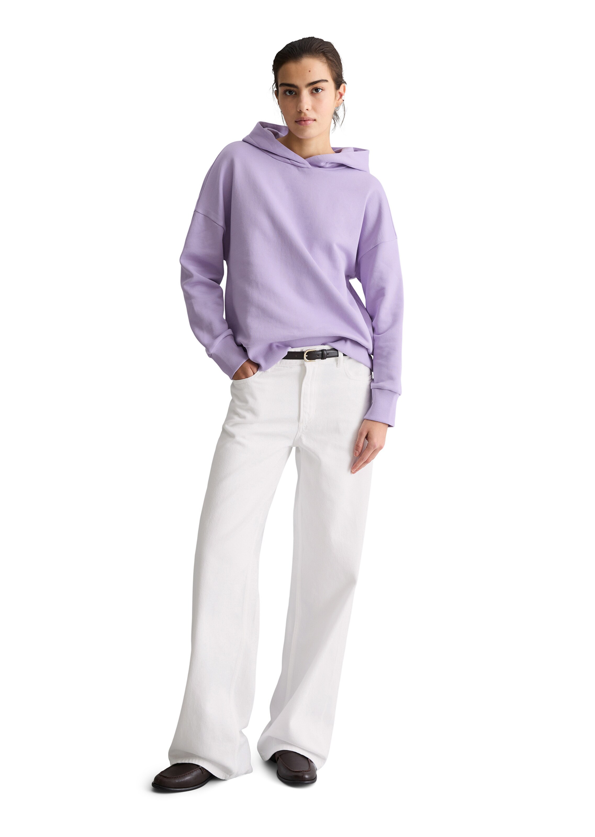 Marc O'Polo DENIM Sweatshirt 'DfC' in Purple