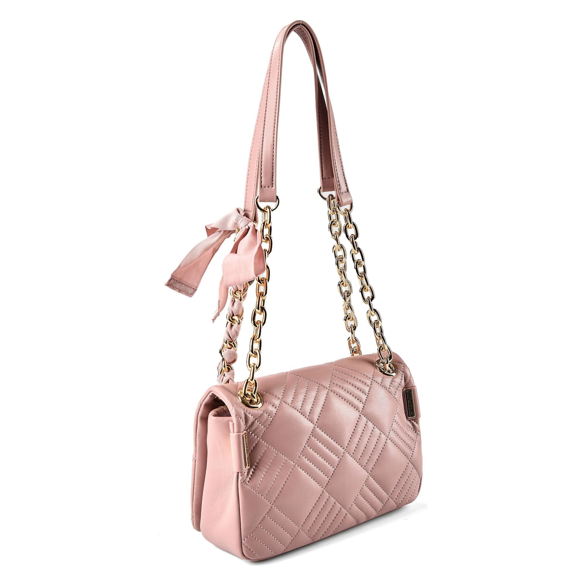 Sac bandoulière 'Frog' Love Moschino en rose