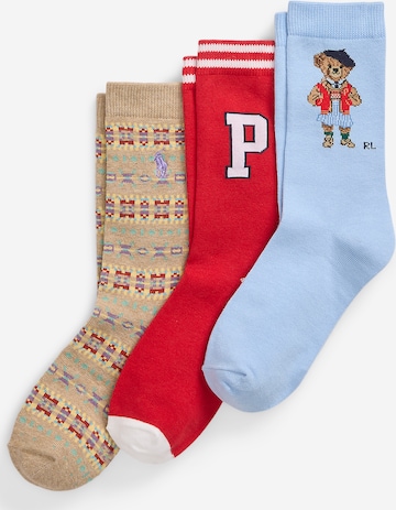 Polo Ralph Lauren Ponožky – béžová: přední strana