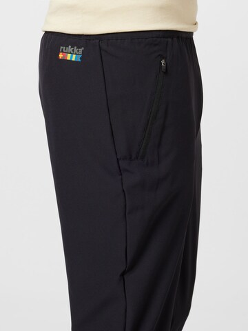 Tapered Pantaloni per outdoor di Rukka in nero