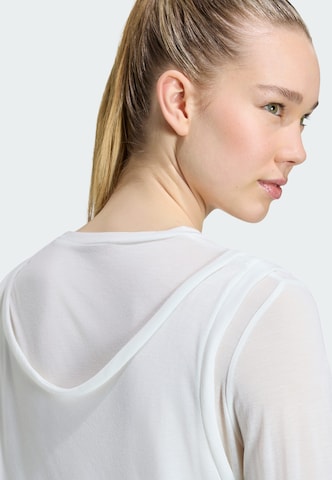 ADIDAS SPORTSWEAR Functioneel shirt 'Soft Lux' in Wit