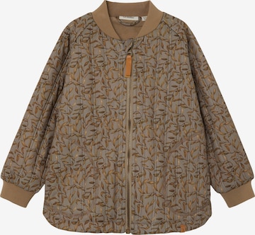 Lil ' Atelier Kids Between-Season Jacket 'Lajuno' in Brown: front