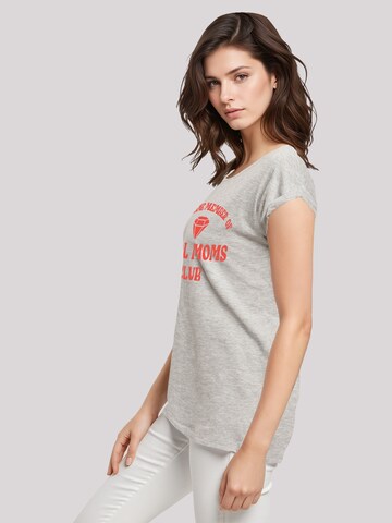 T-shirt 'Mothers Day Cool Moms Club Membership Trendy Motherhood' F4NT4STIC en gris