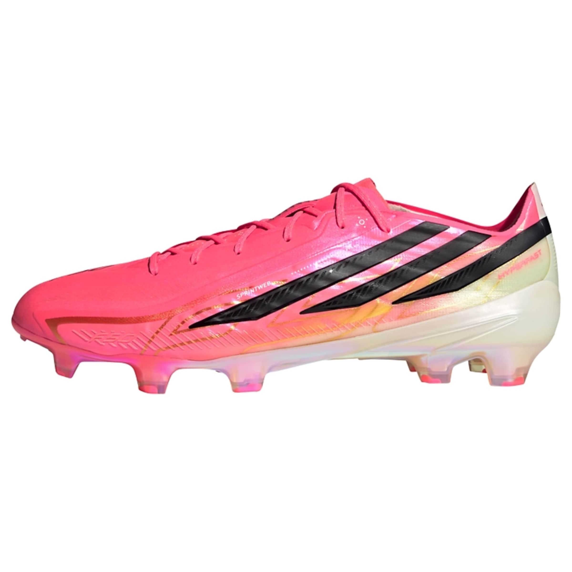 Chaussure de foot 'F50 HYPERFAST ELITE' ADIDAS PERFORMANCE en rose : devant