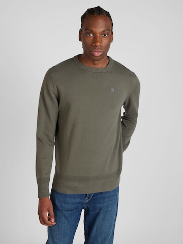 G-Star RAW Sweater in Green: front