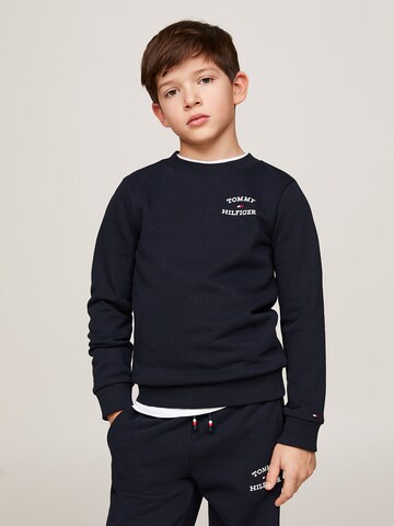 TOMMY HILFIGER Sweatshirt in Blauw: voorkant