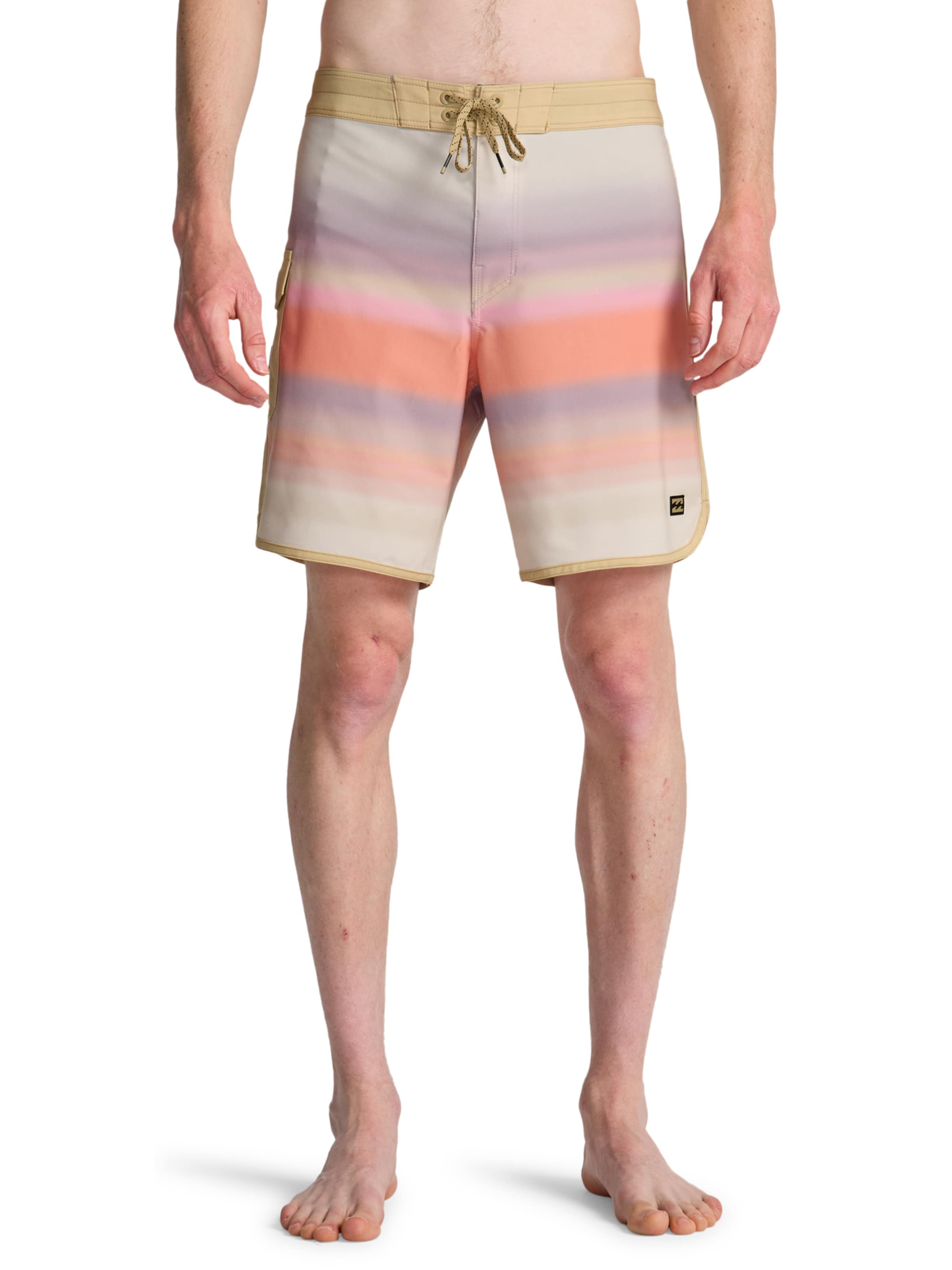 BILLABONG Swimming Trunks '73 Pro' in Yellow: front
